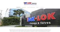 Desktop Screenshot of dklokontario.com